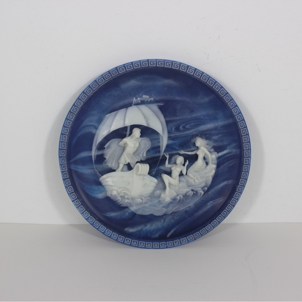 The Sirens" collector plate from "The Voyage of Ulysses" series Alan Brunettin